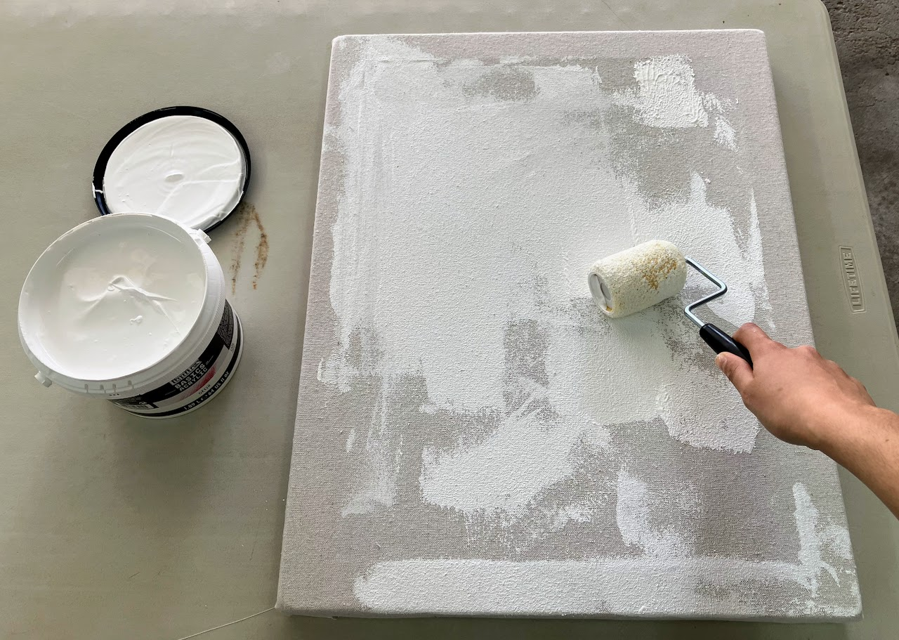 Canvas process
